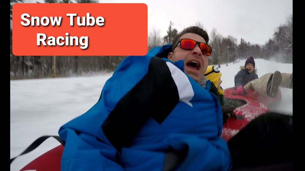 Ultra Fast Snow Tubing with Ke and Lo at Gunstock Mountain YouTube