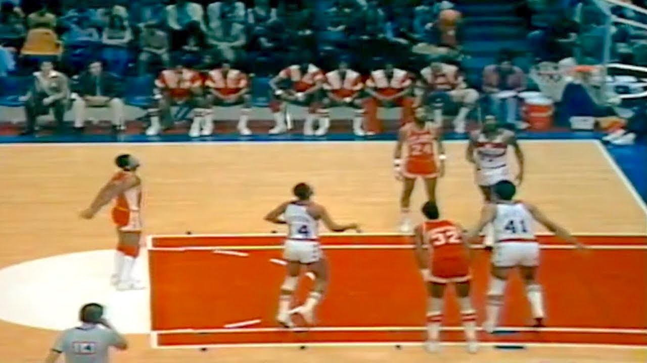 1979 Hawks vs Bullets Rare Game 1 (2nd Half Only)