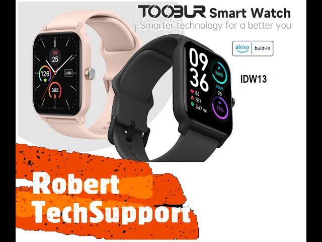  TOOBUR Reloj inteligente para hombres y mujeres con