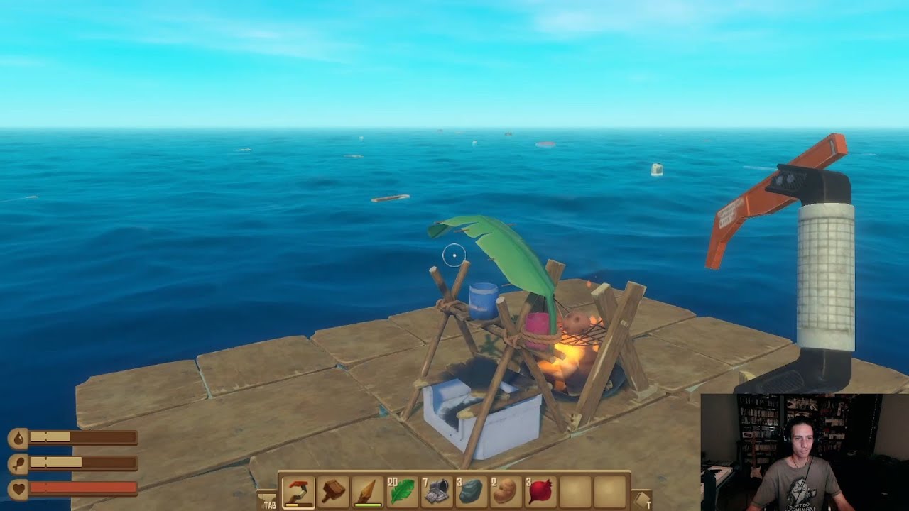 Raft Pt.1 A Tiny Floater In A Vast Ocean - YouTube