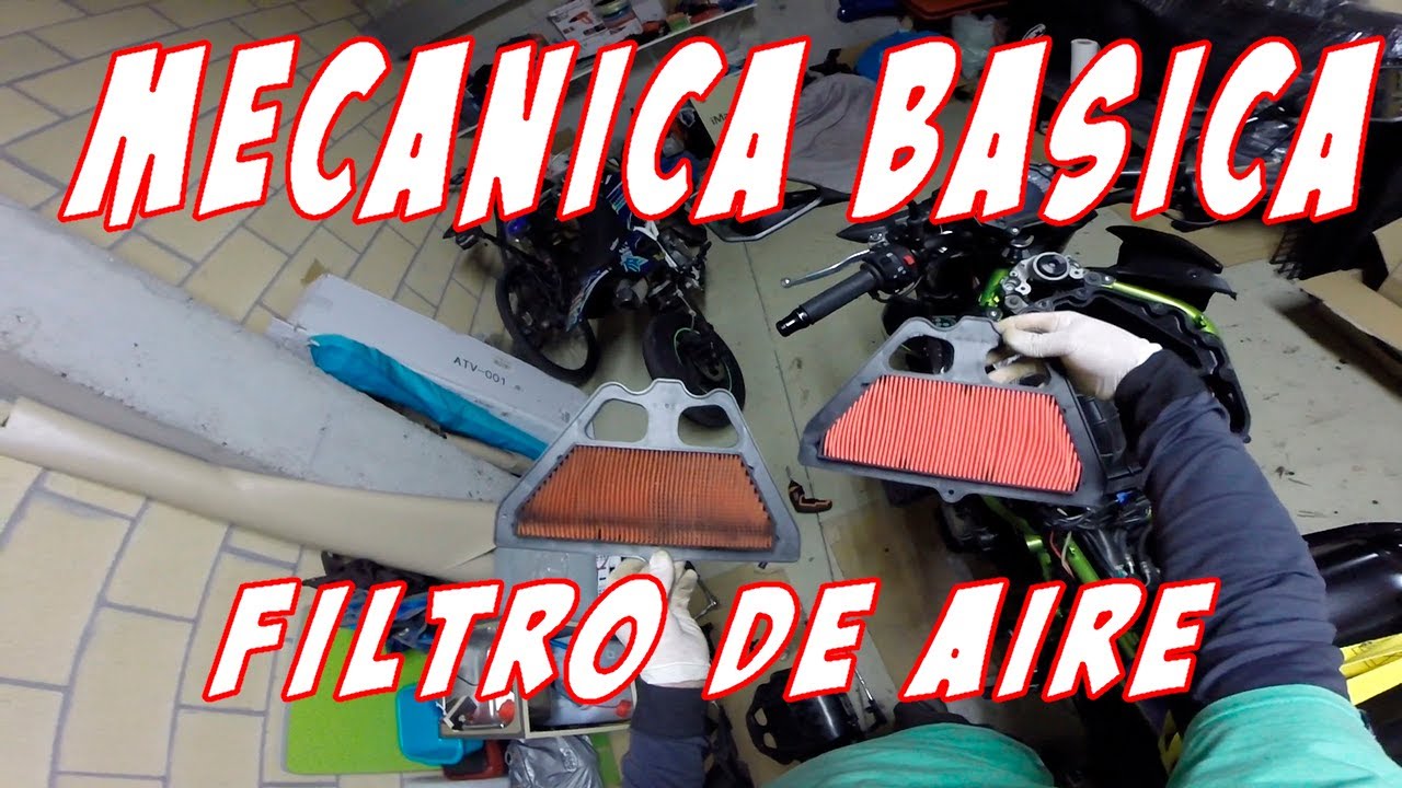 COMO CAMBIAR FILTRO DE AIRE A LA Z900 | Revisión 24000 kms