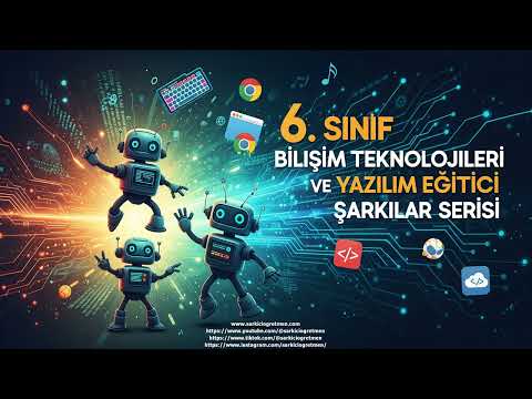 6. Sınıf Bilişim Teknolojileri ve Yazılım Siber Zorbalık Nedir Nasıl Korunulur şarkı v 2 — 6. Sınıf Bilişim Teknolojileri ve Yazılım eğitim şarkısı kapak görseli
