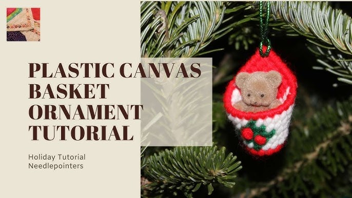 Holiday Plastic Canvas Patterns - Old-Fashioned Christmas Ornaments Plastic  Canvas Pattern