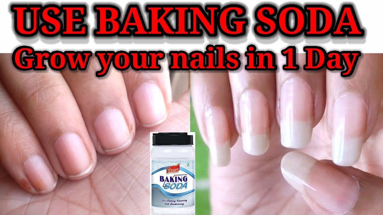 How To Grow Nails In One Day/ Nakhuno Ko Ek Din me Kese Badhayein - YouTube