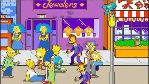 The Simpsons Arcade playthrough (Part 1)