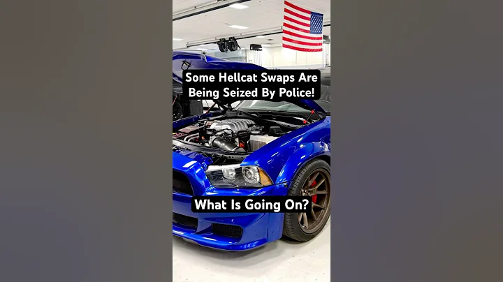 Cops are cracking down on Hellcat and Scatpack swapped Mopars — here’s why. #mopar #dodge #hellcat