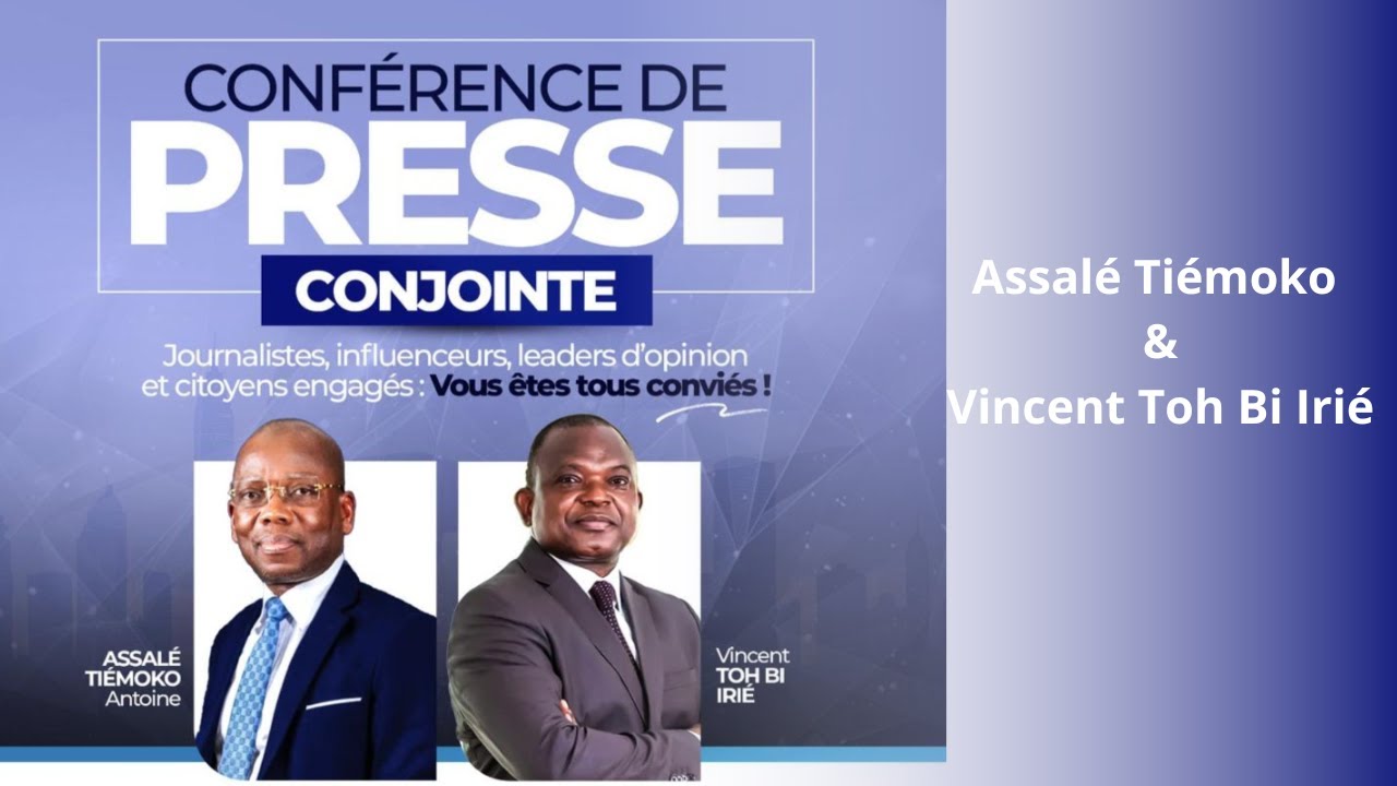 Exclusif : Assalé Tiémoko et Vincent Toh Bi lancent une FORTE alliance stratégique (partie 1)