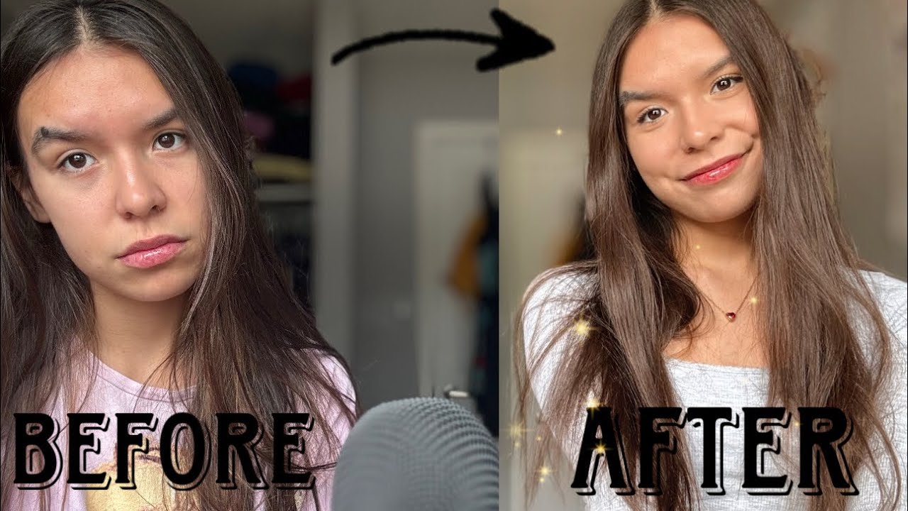 Whispered GRWM ASMR | Huge Glow-Up ✨