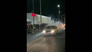 TOYOTA COROLLA KE30 burnout