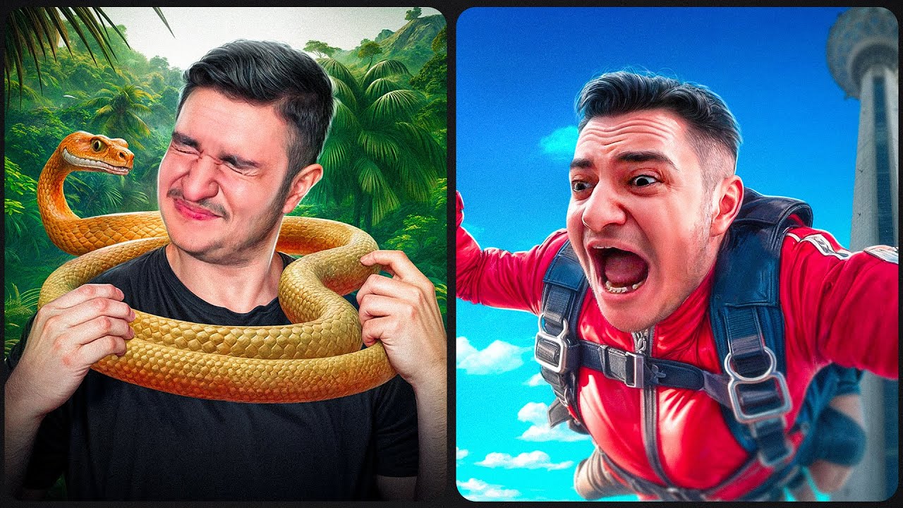 هادی به همه ترسا غلبه کرد😩