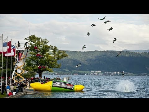 წყლის გასაბერი ბატუტი-კატაპულტი