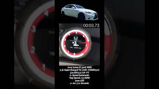 2014 Lexus IS 350S AWD acceleration #lexus #is350s #supercharged #awd #3is