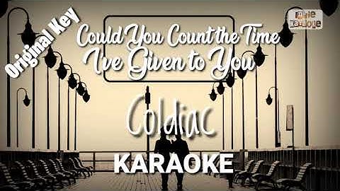 Coldiac - Could You Count the Time I