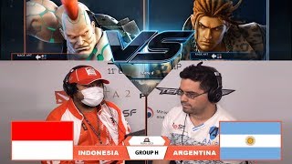 TEKKEN7 World Championship INDONESIA VS ARGENTINA GRUP H