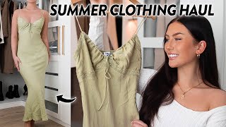 SUMMER TRY ON CLOTHING HAUL 2022! all from princess polly (with discount code!) AD | Hannah Renée
