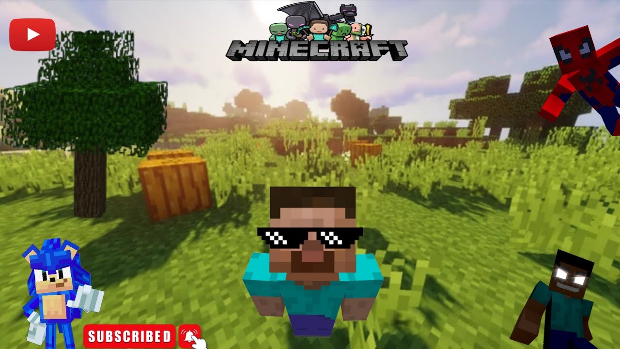 We create a railway station in Minecraft or sword statue 🗽 