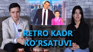 RETRO KADR KO&#39;RSATUVI MEHMONI_DONIYORBEK JASURBEKOV
