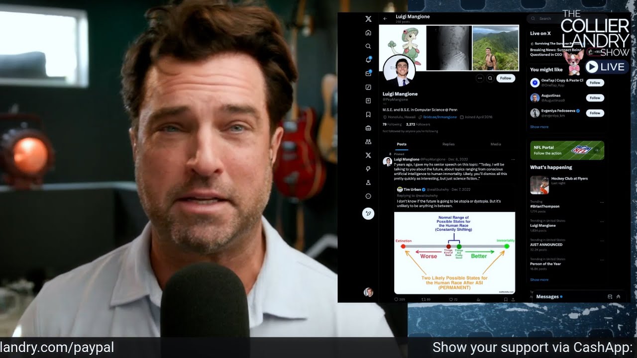 Podcaster Reacts: Luigi Mangione's ARREST SHOCKER! Podcaster Reacts: Luigi Mangione's ARREST SHOCKER!