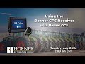 Using the Banner GPS Receiver with Horner OCS