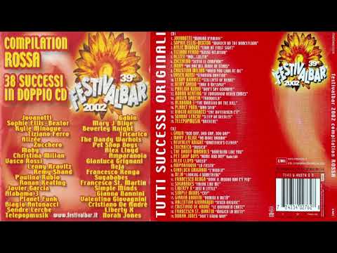 Festivalbar 2002 Compilation Rossa Cd-2