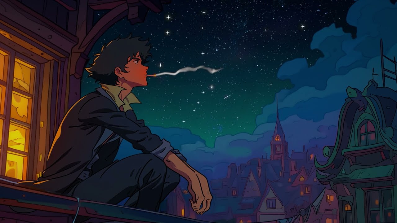 Space Cowboy Vibes 🌌  Cowboy Bebop Lofi Jazzhop Mix to Study & Unwind