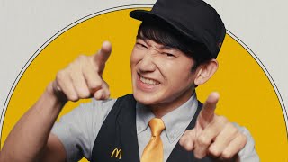 永山瑛太、マクドナルドの店長に！どんな人を採用したい？マクドナルドCM・WEB CM・インタビュー・メイキング