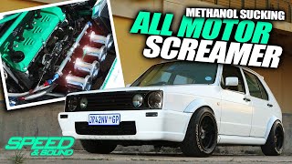 METHANOL Munching Mk1 Golf  || All Motor Veedub || She’s A Screamer!!