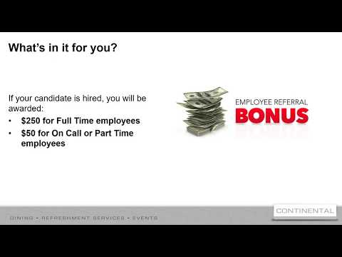 Employee Referral Bonus Program