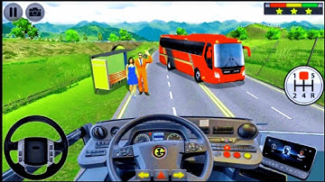 Bus Parking 3d : Playing Games - Android Gameplay