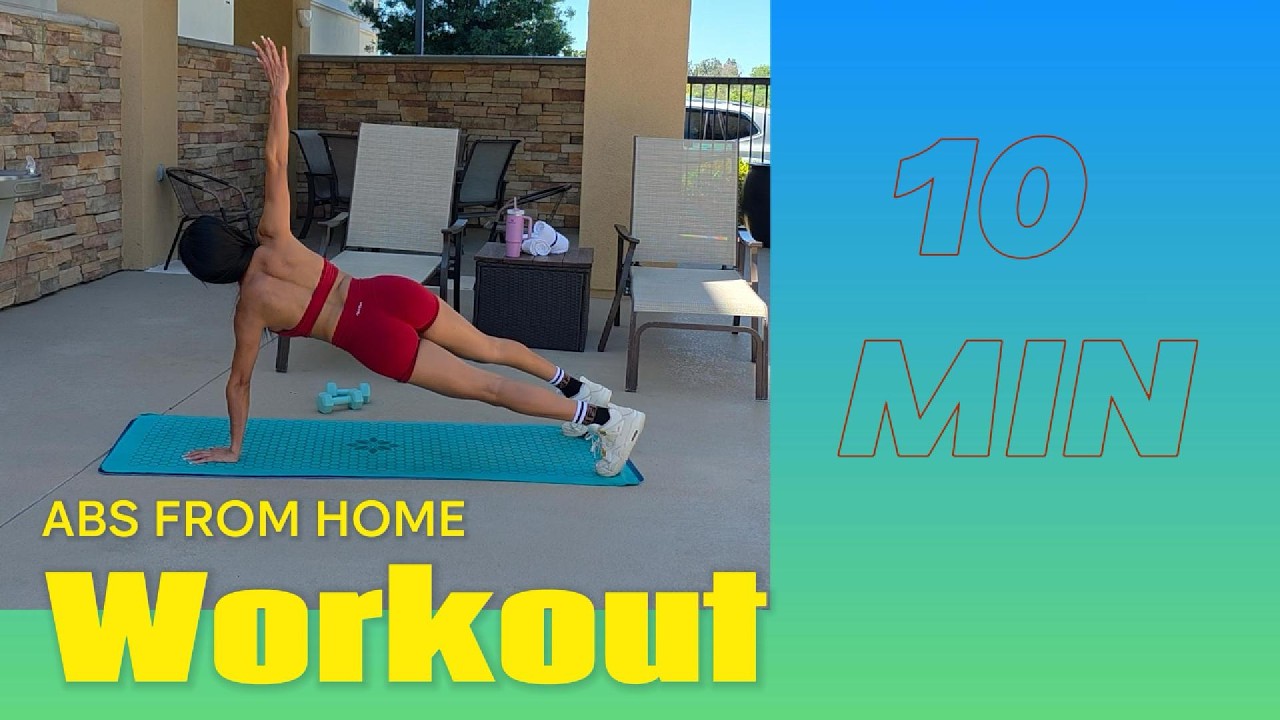10 MIN AB WORKOUT (Feel the Burn FAST!) - YouTube