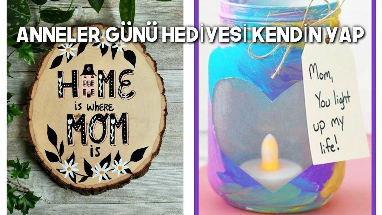 Anneler günü hediyesi kendin yap DIY YouTube