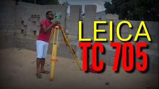 Como Operar LEICA TCR 705 MOÇAMBIQUE parte 1