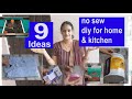 9 ideas     diy home organization ideas  no cost diy for home  kitchen  no sew