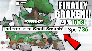 SHELL SMASH TORTERRA IS FINALLY BROKEN! POKEMON SCARLET AND VIOLET | POKEMON SHOWDOWN