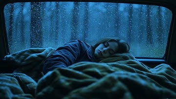 Rain Sounds for Sleep 🚗 Gentle Car Ambience to Calm the Mind & Sleep Instantly