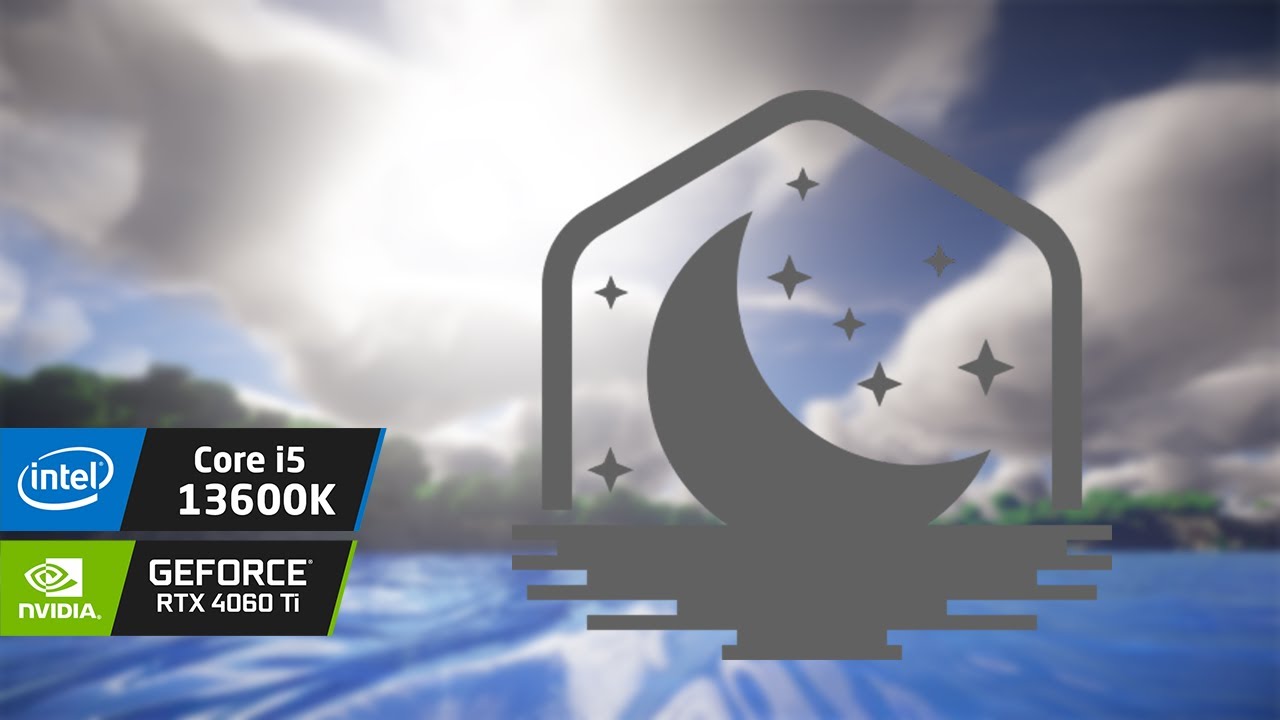 RTX 4060 Ti Minecraft Lunar 1.20.1 OptiFine Shaders test Render