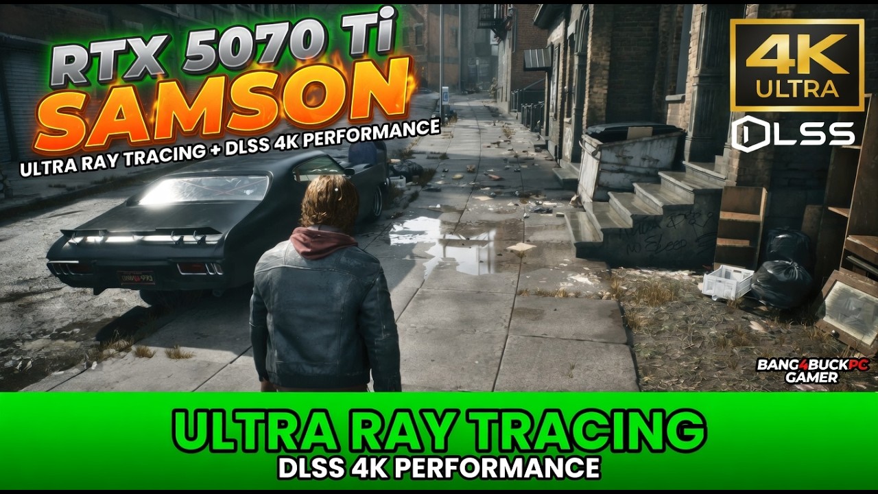 RTX 5070 Ti in Samson 4K DLSS Performance + Ultra Ray Tracing — FPS ...
