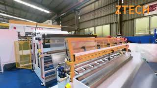 Thailand Acceptance Passed Ztech Zt230-5Cox 2.3M Platform Air Bubble Film Machine Beauty Power