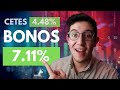 CETES, BONOS y BONDES D - Las opciones de inversión dentro de cetesdirecto.com