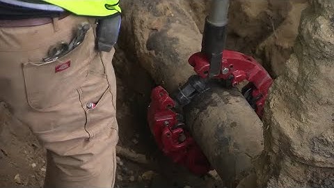 Low Clearance Rotary Pipe Cutters Demonstration (LCRC) - Reed Manufacturing