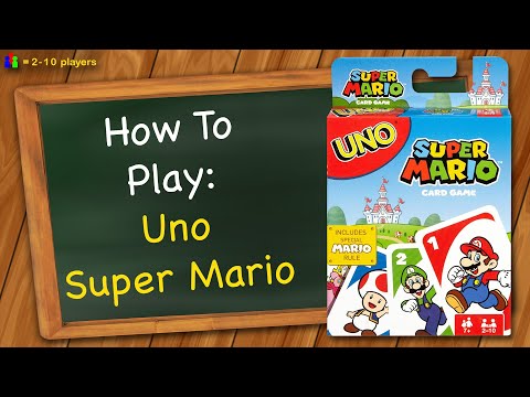 Jeux de société UNO Super Mario Bros