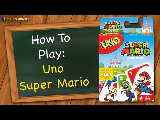 Super Mario Uno - Lean about the Super Mario Uno Rules