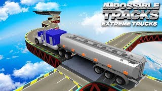 Impossible Tracks on Extreme Trucks ( Level 02 Complete) - Impossible and dangerous racing tracks screenshot 5