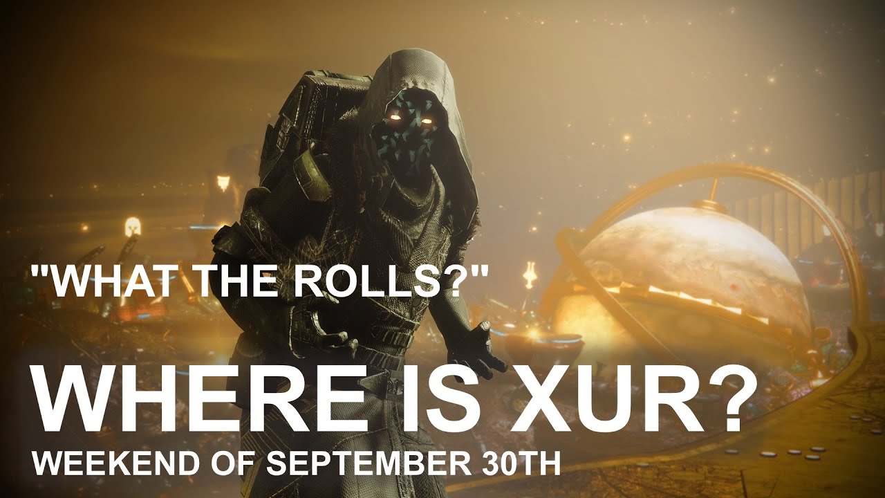 Starting september. Today, Xur can be found on EDZ at the winding Cove.