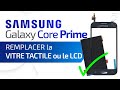 Comment changer la vitre tactile etou lcran lcd du samsung galaxy core prime   tuto bricophone