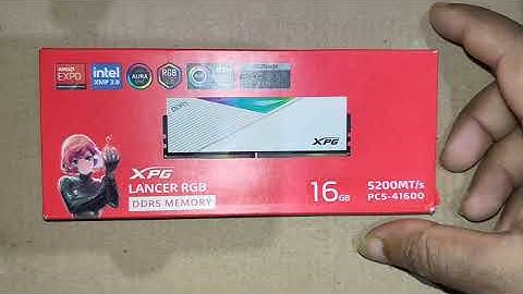 XPG RAM DDR5 UNBOXING #ram #ddr5 #xpglitch