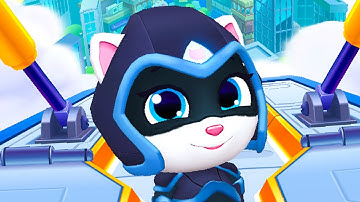 Talking Tom Hero Dash - Gameplay Walkthrough ULTIMATE ANGELA! (HD)