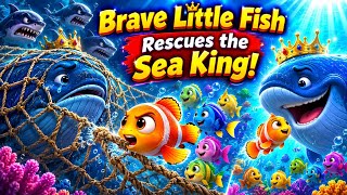 🐋 The Little Fish Who Saved the Sea King! 🐟 | Amazing Underwater Adventure | Kids Story 🌊✨ Actualización