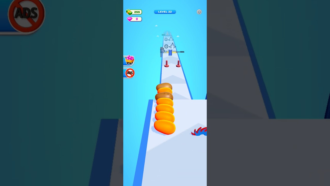 Potato chips run mobile funny gameplay  Maruf Magic 