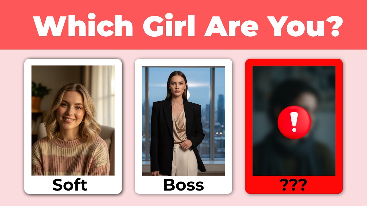 Which Girl Are You Actually Aesthetic Personality Quiz